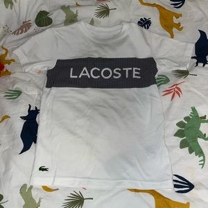 Boy Lacoste| Great Condition| Size 8